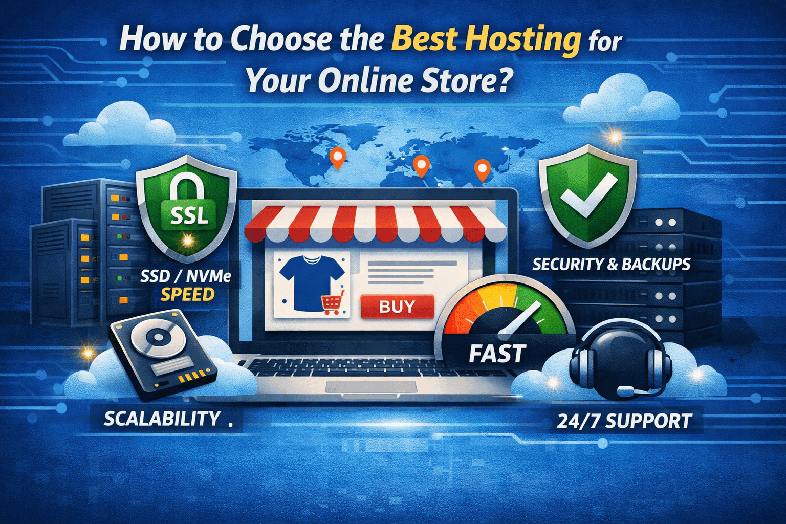 Step-by-Step Guide: How to Choose the Best Hosting for Your New Ecommerce